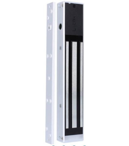 Zwora elektromagnetyczna powierzchniowa 300kg LED + MONITOROWANA CDVI V3SR