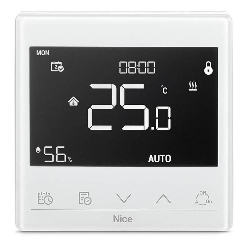 Warm-Control Water Heating Thermostat 868,4 Mhz Nice White