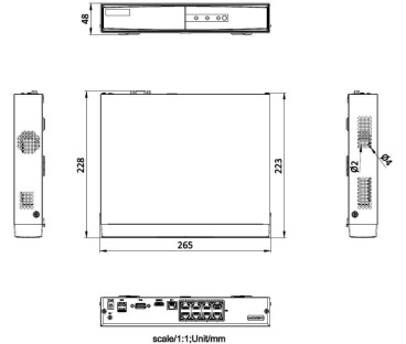 Rejestartor IP Hikvision DS-7108NI-Q1/8P/M(D)