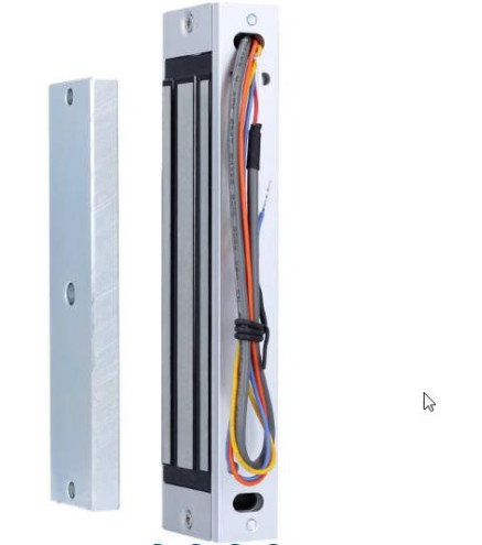 Zwora elektromagnetyczna powierzchniowa Wąska 180kg monitorowana CDVI V1SR