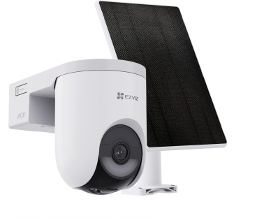 Kamera IP Ezviz HB8 Lite Kit bateryjna PT Wi-Fi 4MP z panelem słonecznym 5W