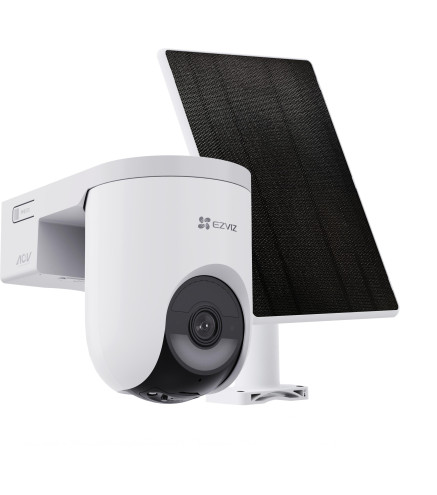 Kamera IP Ezviz HB8 Lite Kit bateryjna PT Wi-Fi 4MP z panelem słonecznym 5W