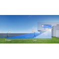 Kamera IP Ezviz HB8 Lite Kit bateryjna PT Wi-Fi 4MP z panelem słonecznym 5W
