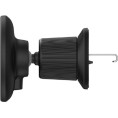 UCHWYT SAMOCHODOWY ŁADOWARKA INDUKCYJNA Baseus CW01 MagSafe Qi 2.0 15 W NA KRATKĘ CZARNY