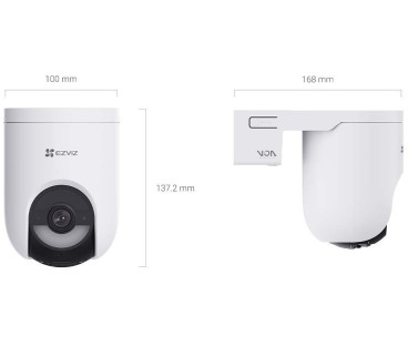 Kamera IP Ezviz HB8 Lite Kit 4MP z panelem słonecznym | Alarmista.pl