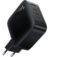 Ładowarka sieciowa Baseus EnerFill FH11 GaN 140 W 3x USB-C 1x USB-A PD 3.0 QC 4.0+ + kabel