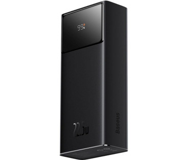 Powerbank Baseus EnerFill FP41 30000 mAh 22,5 W USB-A USB-C czarny z kablem USB-A / USB-C