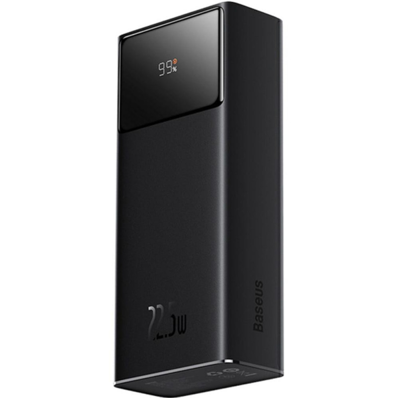 Powerbank Baseus EnerFill FP41 30000 mAh 22,5 W USB-A USB-C czarny z kablem USB-A / USB-C
