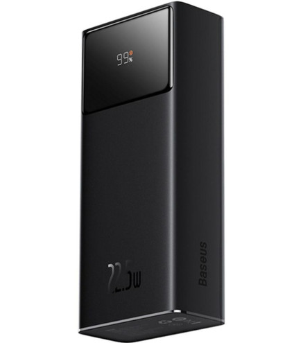 Powerbank Baseus EnerFill FP41 30000 mAh 22,5 W USB-A USB-C czarny z kablem USB-A / USB-C