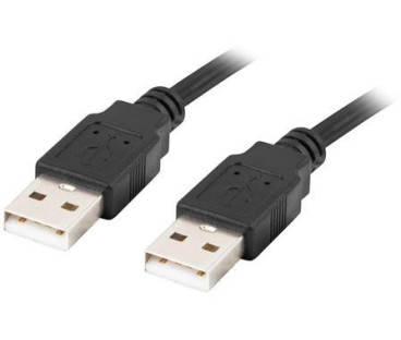 KABEL USB-A M/M 2.0 0.5M CZARNY LANBERG