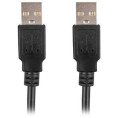 KABEL USB-A M/M 2.0 0.5M CZARNY LANBERG