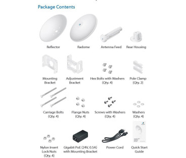 UBIQUITI POWERBEAM PBE-2AC-400