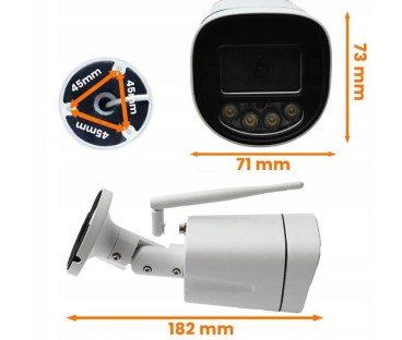Kamera IP Orllo Z1 tuba 4K 8MP Wi-Fi