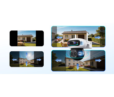 Kamera IP Ezviz C90f Triple 3K (5MP+5MP+5MP) Wi-Fi