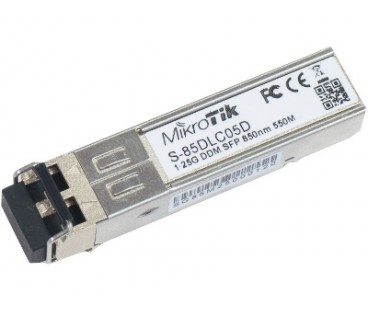 MODUŁ SFP MIKROTIK S-85DLC05D 1.25G MM 550m 850nm