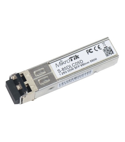 MODUŁ SFP MIKROTIK S-85DLC05D 1.25G MM 550m 850nm