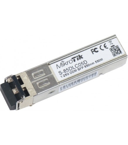 MODUŁ SFP MIKROTIK S-85DLC05D 1.25G MM 550m 850nm