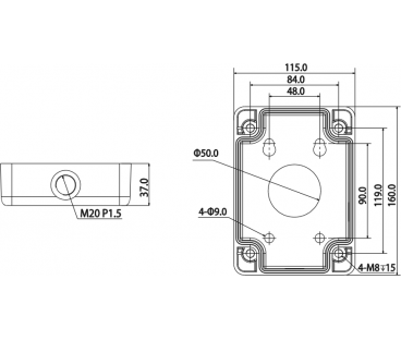 ADAPTER DAHUA PFA120
