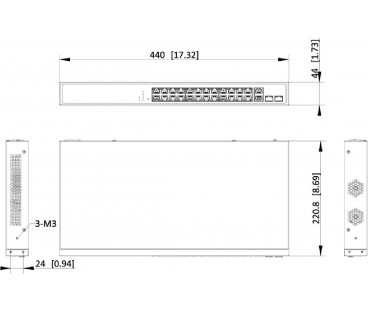 Switch Hikvision DS-3E1528P-EI