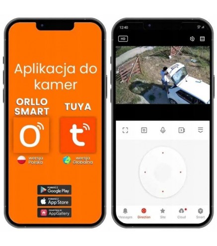 Kamera IP Orllo TZ1 Cloud SIM 4G LTE z panelem solarnym