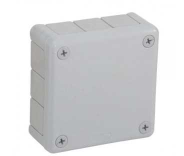 Puszka natynkowa pusta 12 wlotów VIPLAST VP-41 SZARA IP55 98x98x42mm 041-03