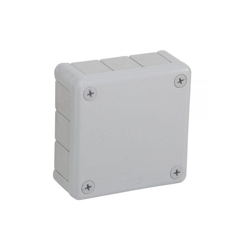Puszka natynkowa pusta 12 wlotów VIPLAST VP-41 SZARA IP55 98x98x42mm 041-03