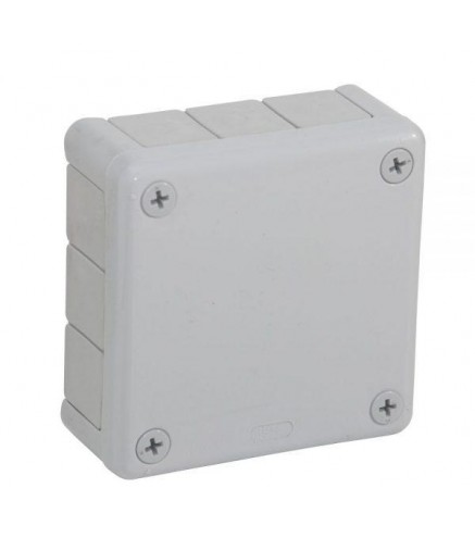 Puszka natynkowa pusta 12 wlotów VIPLAST VP-41 SZARA IP55 98x98x42mm 041-03