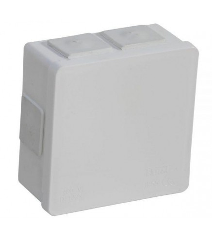 Puszka natynkowa pusta 6 wlotów VIPLAST VP-02 klik BIAŁA IP55 86x86x40mm 002-01