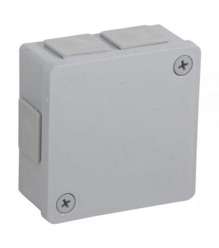 Puszka natynkowa pusta 6 wlotów VIPLAST VP-22 SZARA IP55 86x86x40mm 022-03
