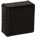 Puszka natynkowa pusta 12 wlotów VIPLAST VP-41 CZARNA IP55 98x98x42mm 041-05