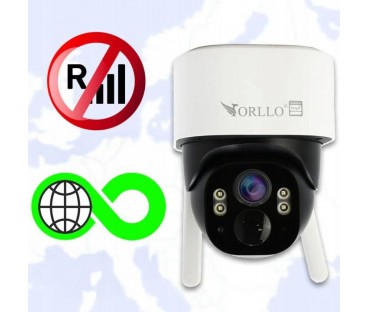 Kamera IP Orllo TZ1 Cloud SIM 4G LTE z panelem solarnym