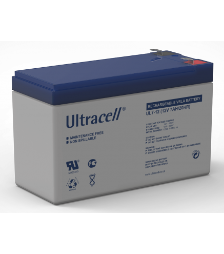 Akumulator AGM ULTRACELL UL 12V 7Ah UL7-12