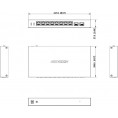 Switch Hikvision DS-3E1510P-EI/M-8P2F