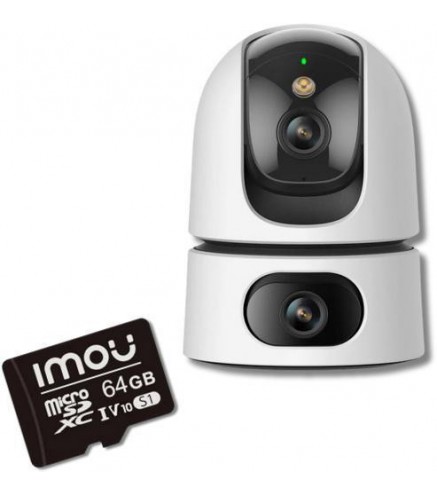 Kamera IP Imou Ranger Dual Pro 10MP (5MP+5MP) z kartą pamięci 64GB