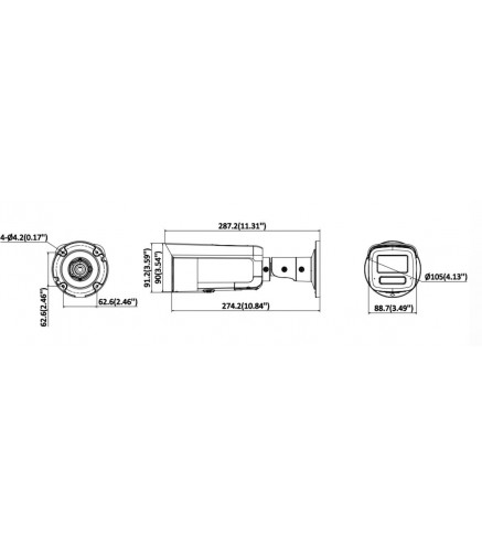 Kamera IP Hikvision DS-2CD2T126G3-IS2UY/SL(2.8mm)(eF)