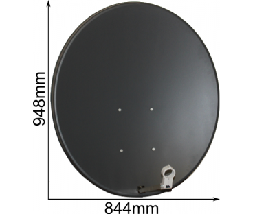 CZASZA ANTENA 90 CM CIEMNA (COR-900SAE-C)