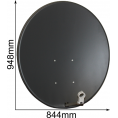 CZASZA ANTENA 90 CM CIEMNA (COR-900SAE-C)