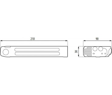 LATARKA CZOŁOWA LED BEMKO AKUMULATOROWA 1200mAh