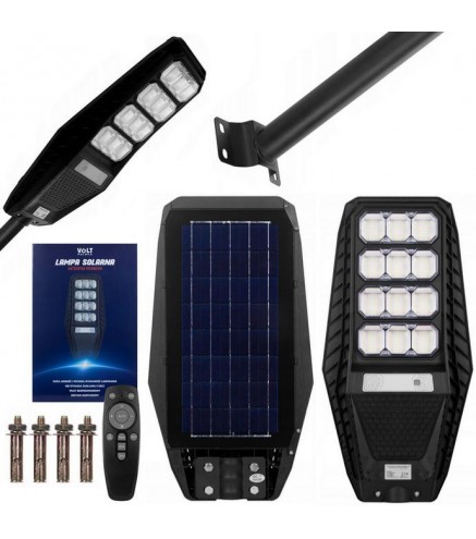 Lampa solarna VOLT POLSKA PIONEER 240 + panel 18W + 18.000mAh + pilot