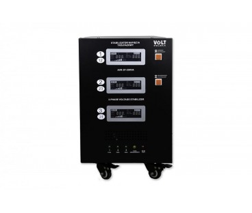 Stabilizator napięcia trójfazowy Volt Polska AVR PRO 25000VA 3% SERVO 3-F