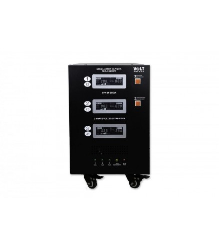 Stabilizator napięcia trójfazowy Volt Polska AVR PRO 25000VA 3% SERVO 3-F