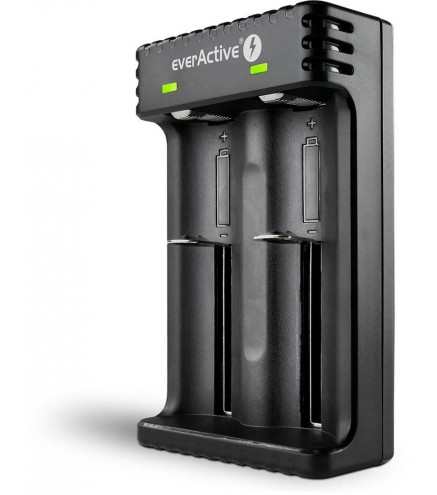 Ładowarka do akumulatorków cylindrycznych Li-ion everActive LC-200