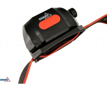 WIELOFUNKCYJNA LATARKA CZOŁOWA LED BEMKO AKUMULATOROWA 6500K 1200mAh IP44
