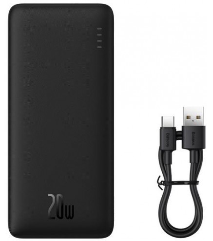 Powerbank Baseus Airpow PPQD090001 10000mAh 20W PD QC 20W USB-A USB-C + kabel