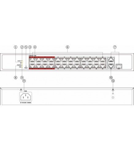 Switch Hikvision DS-3E1326P-EI/M