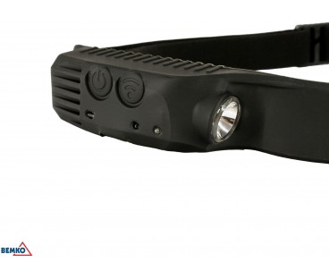 LATARKA CZOŁOWA LED BEMKO AKUMULATOROWA 1200mAh