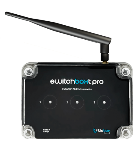Moduł przekaźnikowy switchboxt pro z zewnętrzną anteną Blebox
