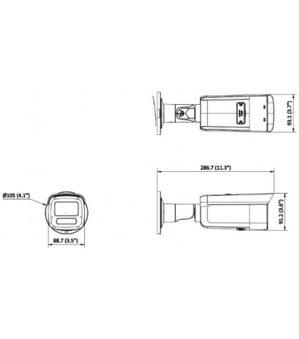 KAMERA IP HIKVISION DS-2CD2T43G2-4LI(2.8mm) PL