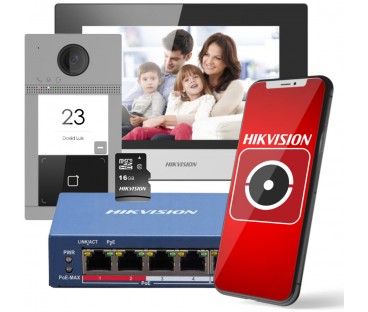 ZESTAW WIDEODOMOFONOWY HIKVISION DS-KIS604-S(C)(O-STD)/eu