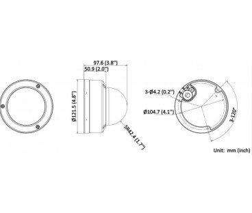 KAMERA IP HIKVISION DS-2CD3163G2-ISU(2.8mm)(B)